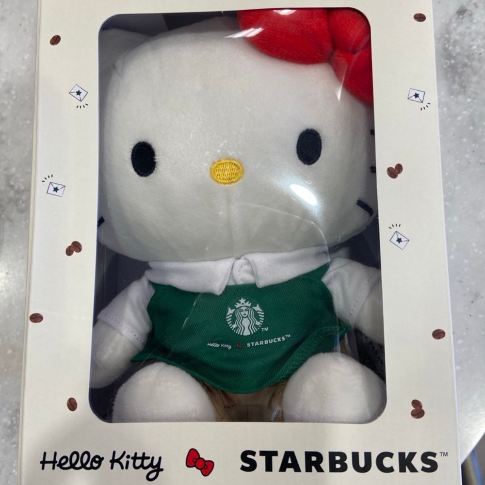 Hello Kitty Starbucks Plush